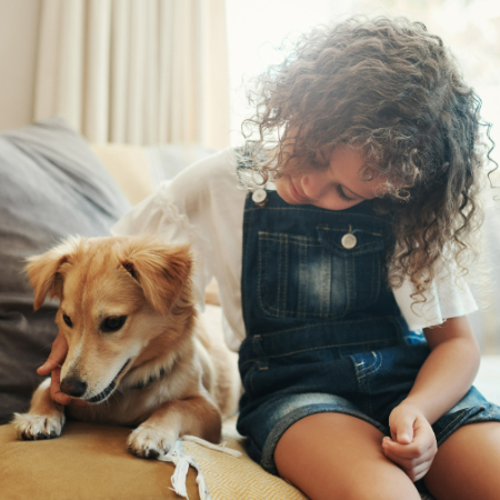 Not every dog is suited for every child, so choosing the right match is important